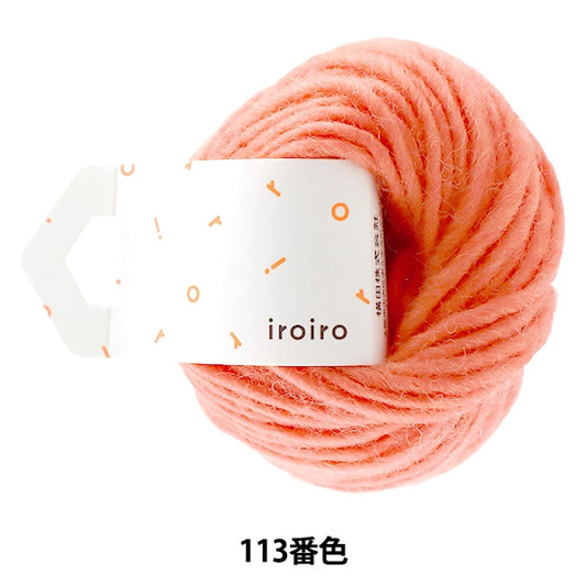 纱线 “ iroiro巡回赛（各种残酷）113彩色桃子泡沫” Daruma DARUMA 横田
