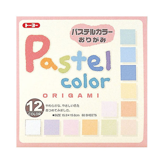 Origami Chiyo paper "Pastel color origami 15cm 001018" Toyo