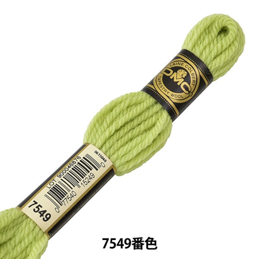 繡花線“ DMC 4號刺繡線掛毯羊毛7549”