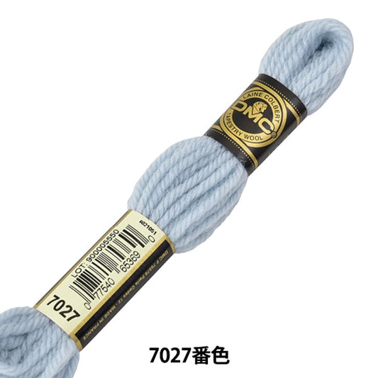 绣花线“ DMC 4号刺绣线挂毯羊毛7027”