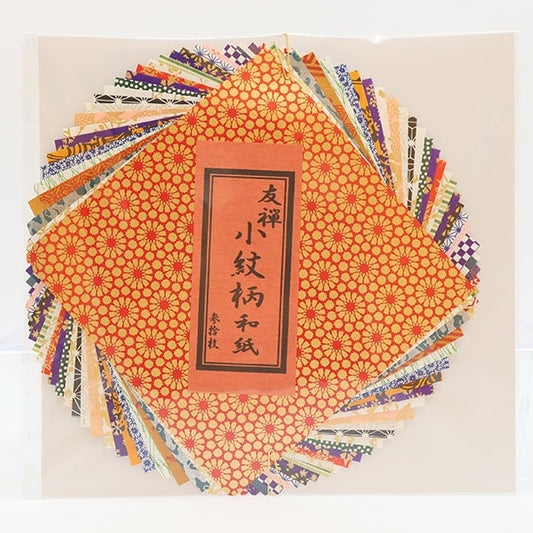 Origami Chiyo paper "Yuzen Komon pattern Japanese paper with 30 sheets"
