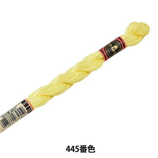 绣花线“ DMC第5号刺绣线445”