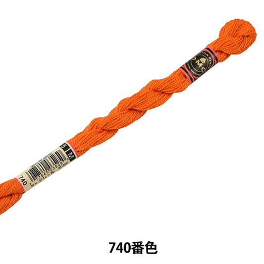 繡花線“ DMC No. 5繡花線740”