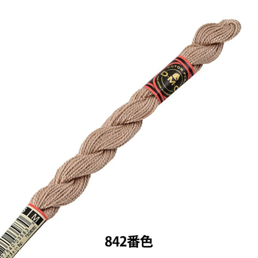 刺绣线程“ DMC第5号刺绣线842” DMC DMSEA
