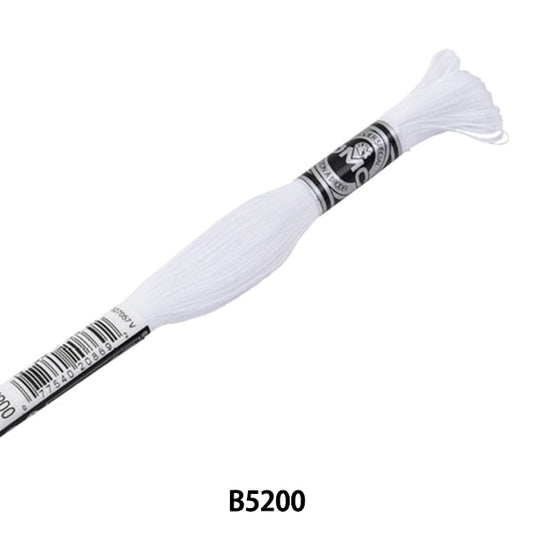 绣花线“ DMC缩小器30号30绣花线B5200” DMC饮食