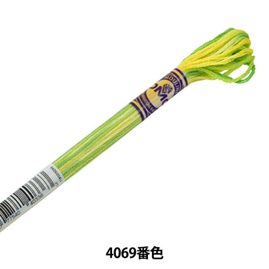 绣花线“ DMC 25刺绣线颜色变化4069”