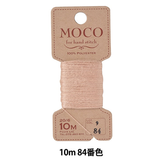 手-Sewn线程“ moco缝线线程10m 84th颜色” fujix fujix