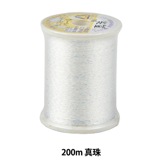 缝纫机线 “ la脚针迹珍珠＃50 200m珍珠”卡纳那川