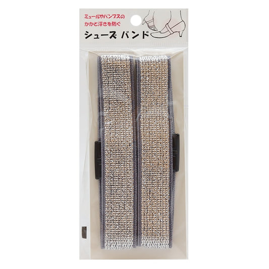 手工業鬆緊繩 “鞋子帶銀rame 1對KW92794” Kintenma Kinenma