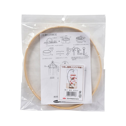 手工艺品材料“ Tsurushi Hina Ring Bamboo Tr-3” Panami Panami Panami Takagi Fiber