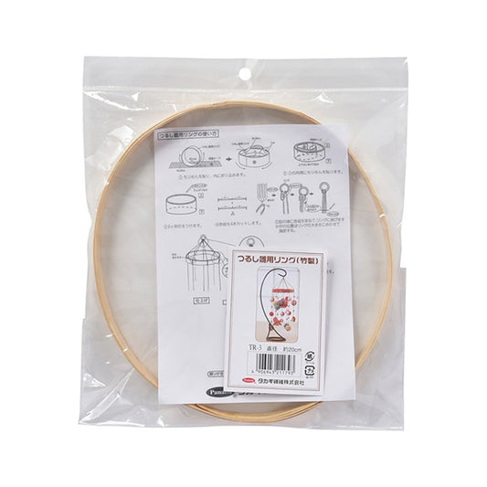 手工艺品材料“ Tsurushi Hina Ring Bamboo Tr-3” Panami Panami Panami Takagi Fiber