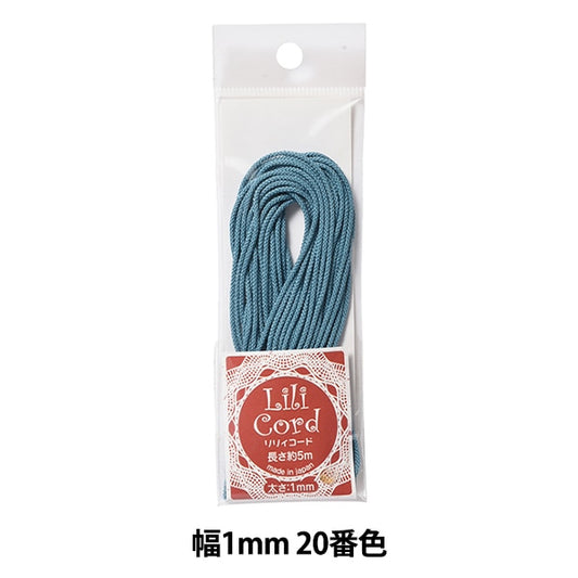 工艺绳 “百合代码宽度1mm 20颜色”卡纳那川