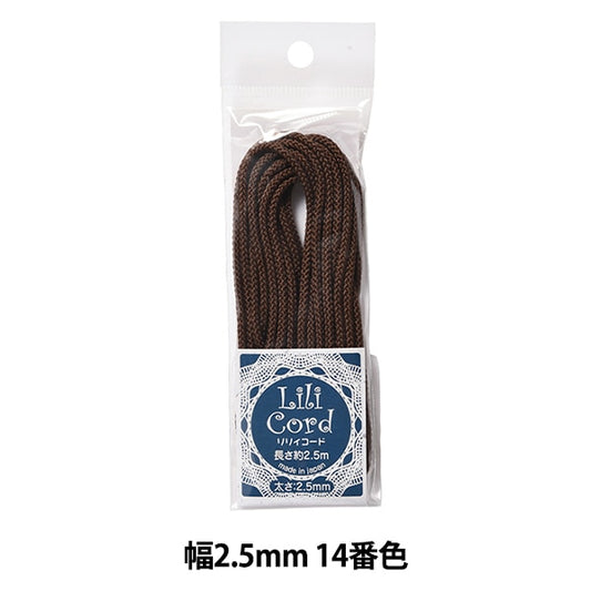 工艺绳 “百合代码宽度2.5mm 14颜色”卡纳那川
