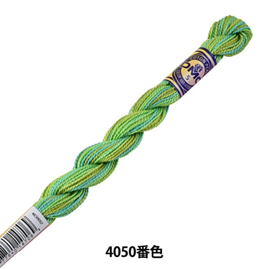 绣花线“ DMC 5号刺绣线颜色变化4050” DMC DM海藻