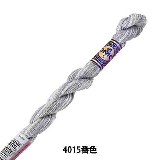 绣花线“ DMC第5号刺绣线颜色变化4015”