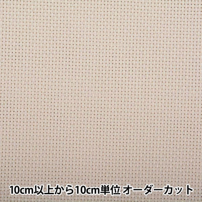 [来自数量1] 刺绣布 “ Java Cross 65象牙宽度约89厘米65135-9” Lecien Lecien Cosmo Cosmo