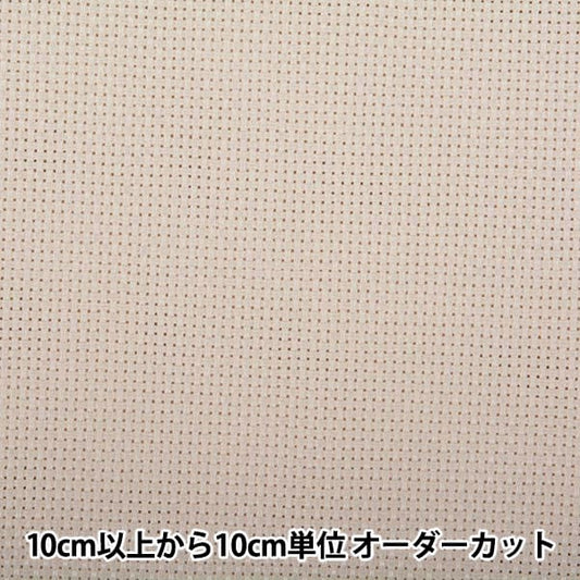 [来自数量1] 刺绣布 “ Java Cross 65象牙宽度约89厘米65135-9” Lecien Lecien Cosmo Cosmo
