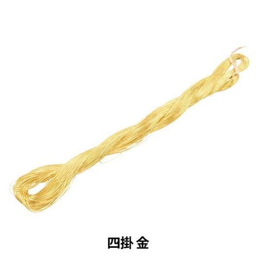 刺绣纱线“ kinshi-4”用于日本刺绣。