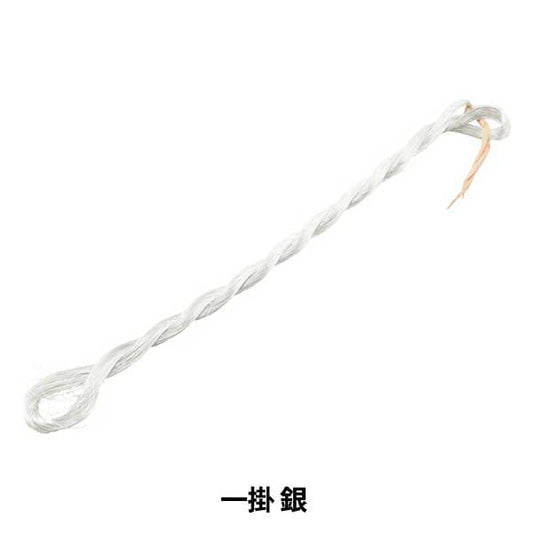 实验线“用于日本刺绣的银线”
