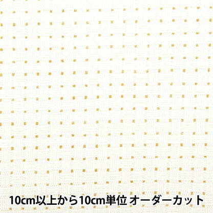 [来自数量1] 刺绣布 “刺绣Java Cross 6号的No.9000计数约25眼浅米色104颜色” Olympus