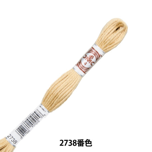 刺绣线程“手声”（RETOR）第四刺绣线程Art.89 2738“ DMC DMSEA