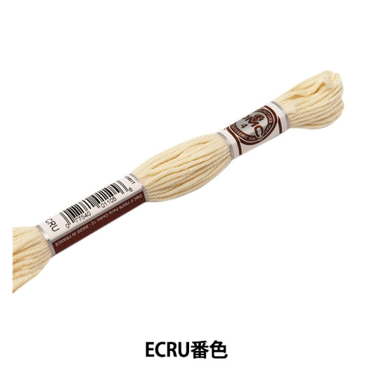 刺绣线程“反手（RETOR）第四刺绣线程Art.89 ECRU” DMC DEWHEM SEA