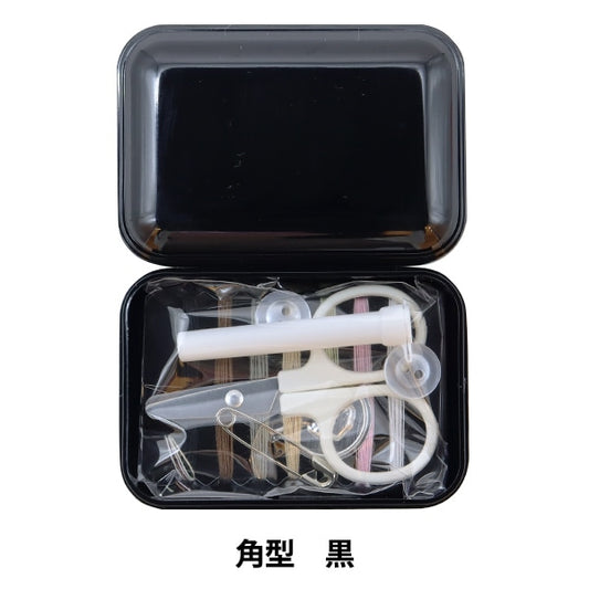 Handicraft goods "Sewing set square black 13-277" kawaguchi