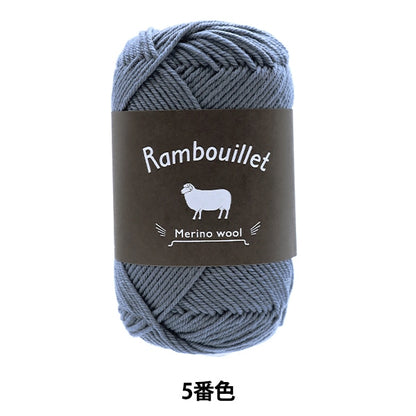 秋冬纱线 『DARUMA rambuier美利奴羊毛5颜色] daruma DARUMA 横田