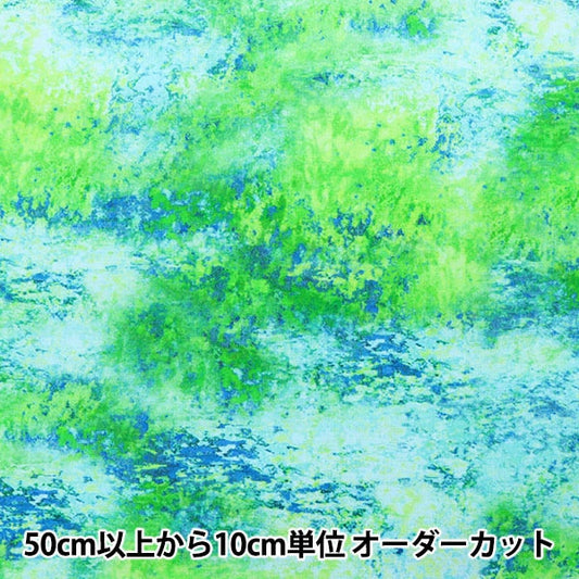 [來自數量5] 織物 “噴墨印刷自然自然CD8718”美國棉花