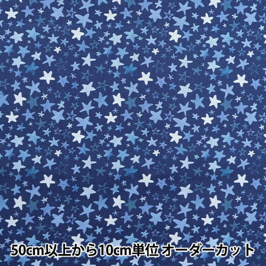 [From quantity 5] Fabric "Inkjet Print Star DCWR1790-MULTI" USA cotton