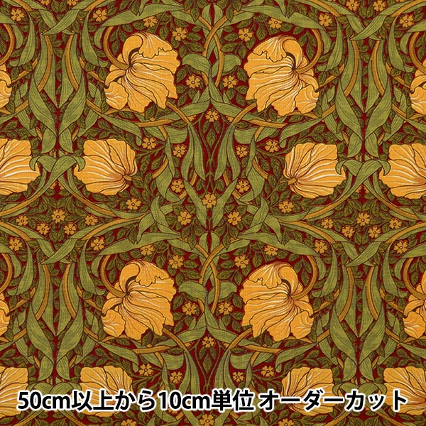 [来自数量5] 织物 “ Moda Best Morris Best Morris 板材织物 Pinpernell深红色8365-15]