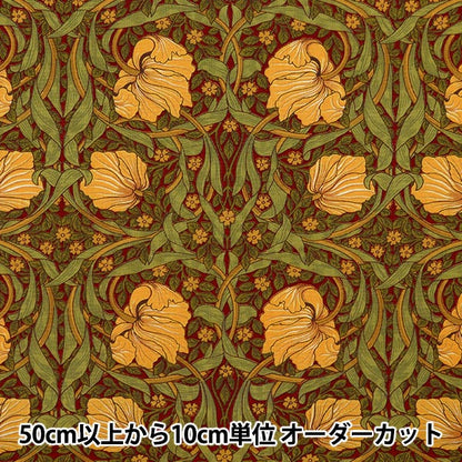 [来自数量5] 织物 “ Moda Best Morris Best Morris 板材织物 Pinpernell深红色8365-15]