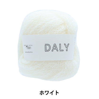 Yarn "DALY (Dali) White 99B" Sawada Sawada