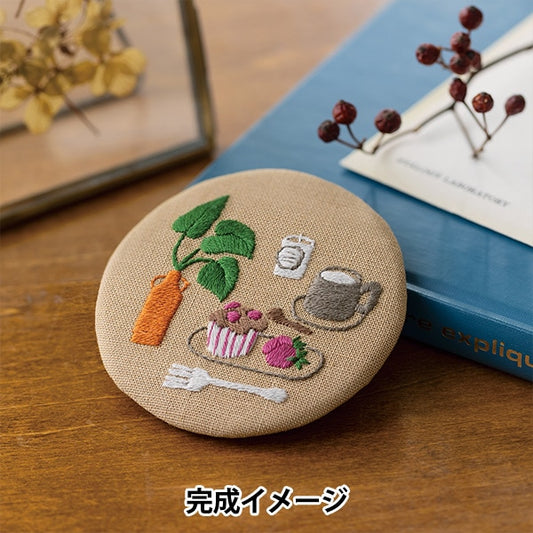 Embroidery thread "Annas embroidery pattern and embroidery thread set Rilax time 112103" lecien Lecien COSMO Cosmo