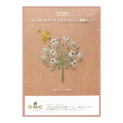 Embroidery kit "Macabearis 12 months of motifs and creatures June Apaganthus JPT56" DMC Diem Sea