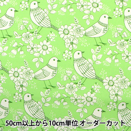 [From quantity 5] Fabric "USA Cotton Buena Vista CX10022-LIME"