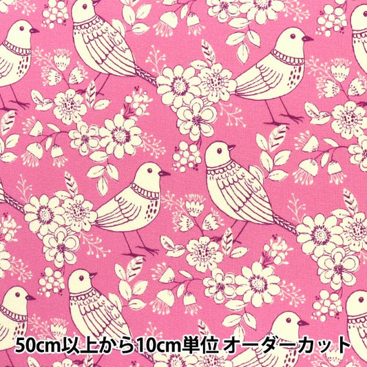 [From quantity 5] Fabric "USA Cotton Buena Vista CX10022-PINK"