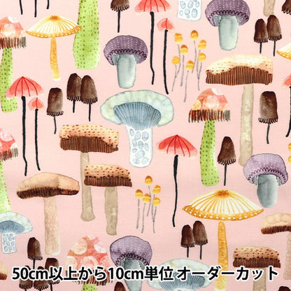 [From quantity 5] Fabric "USA Cotton Mellow Mushroom DDC9768-PEACD"
