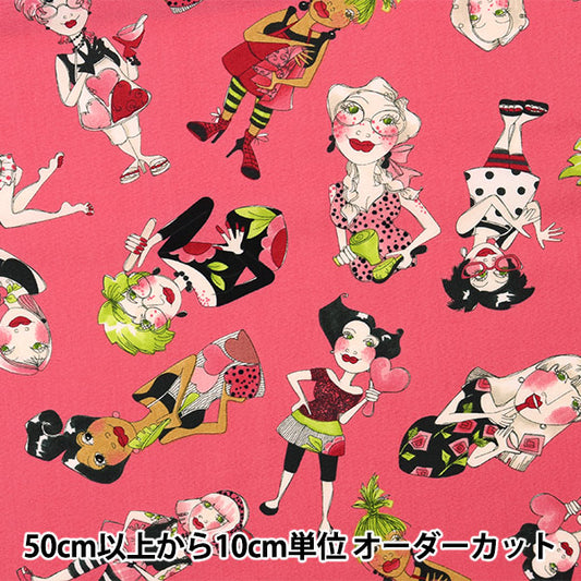 [From quantity 5] Fabric "USA Cotton Loralie Designs Tosd Luccers 692-254"