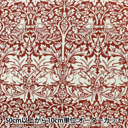 [来自数量5] 织物 “ Moda Best Morris Best Morris 牛津布 Brother Rabbit Red 8211-25t]