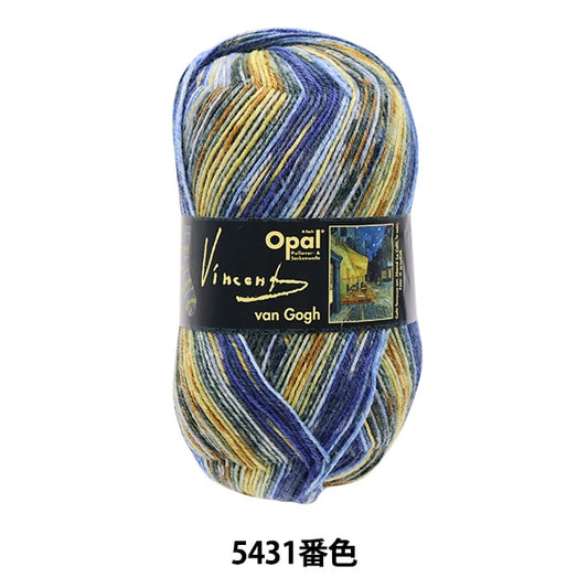 袜子纱线 纱线 “梵高（Van Van）4Ply 5431 No. opal蛋白石