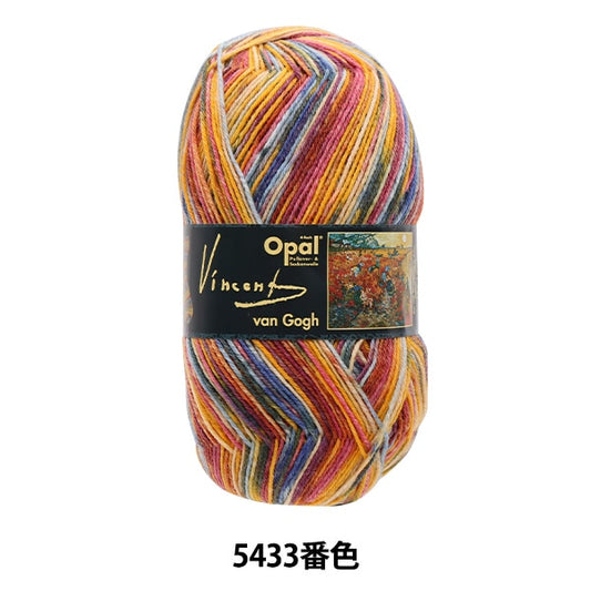 袜子纱线 纱线 “梵高（梵高）4ply 5433。”