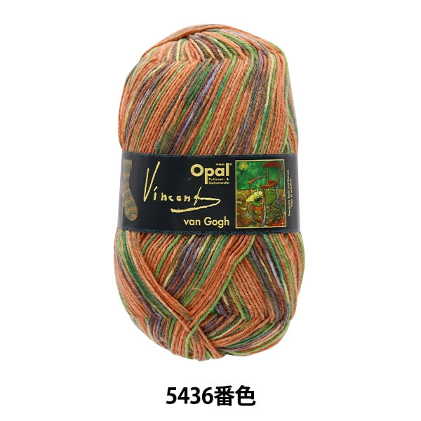 袜子纱线 纱线 “梵高（梵高）4ply 5436。”