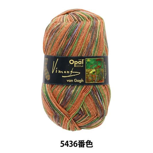 袜子纱线 纱线 “梵高（梵高）4ply 5436。”