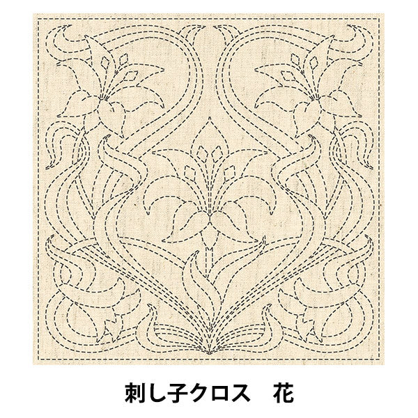 Embroidery Fabric 『SashikoCross KF 2020 Flower 13]