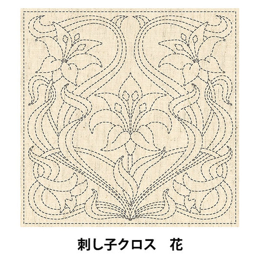 Embroidery Fabric 『SashikoCross KF 2020 Flower 13]