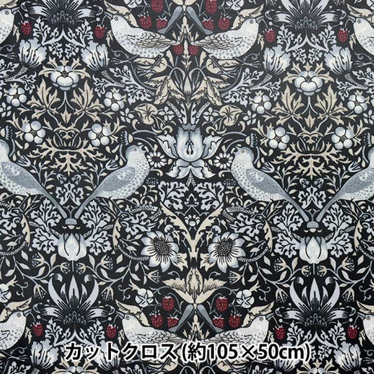 织物 “最好的莫里斯层压板剪布 大约105厘米x 50厘米草莓Seft C-R8176-55]