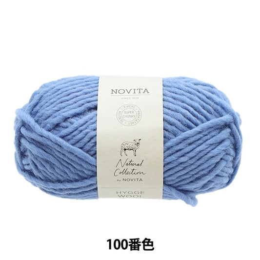 秋冬纱线 “ Hygge羊毛100颜色萨克斯管” Novita Novita
