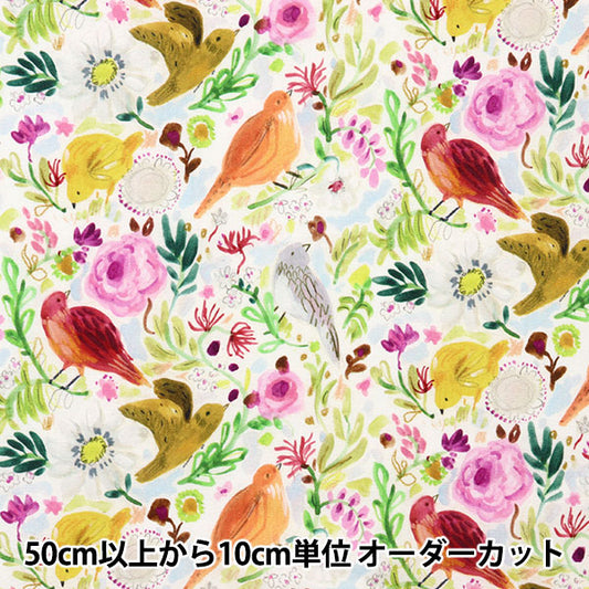[From quantity 5] Fabric "USA Cotton Flying away DJL2109-MULTI"