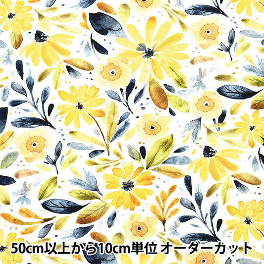 [From quantity 5] Fabric "USA Cotton Mentube DCJ1884-WHITE"